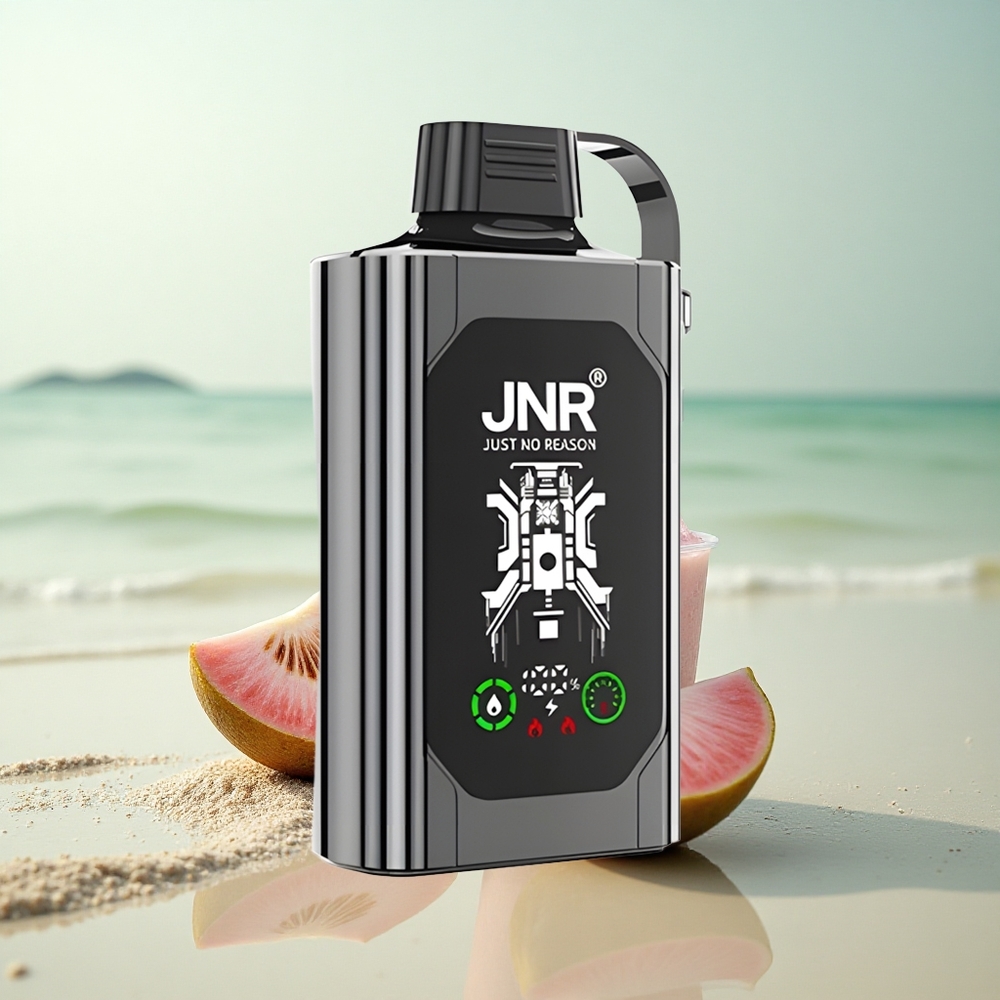 JNR Shisha Hookah Box 20500 Sekamarjajäätelö HD Näyttö 25ml Kaksoissydän