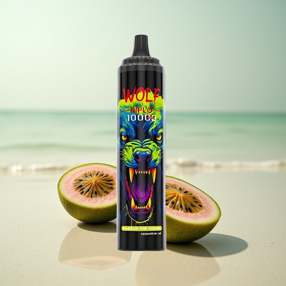 JNR Wolf Niplo 10000 Intohimo Kiivi Guava 20ml Type-C