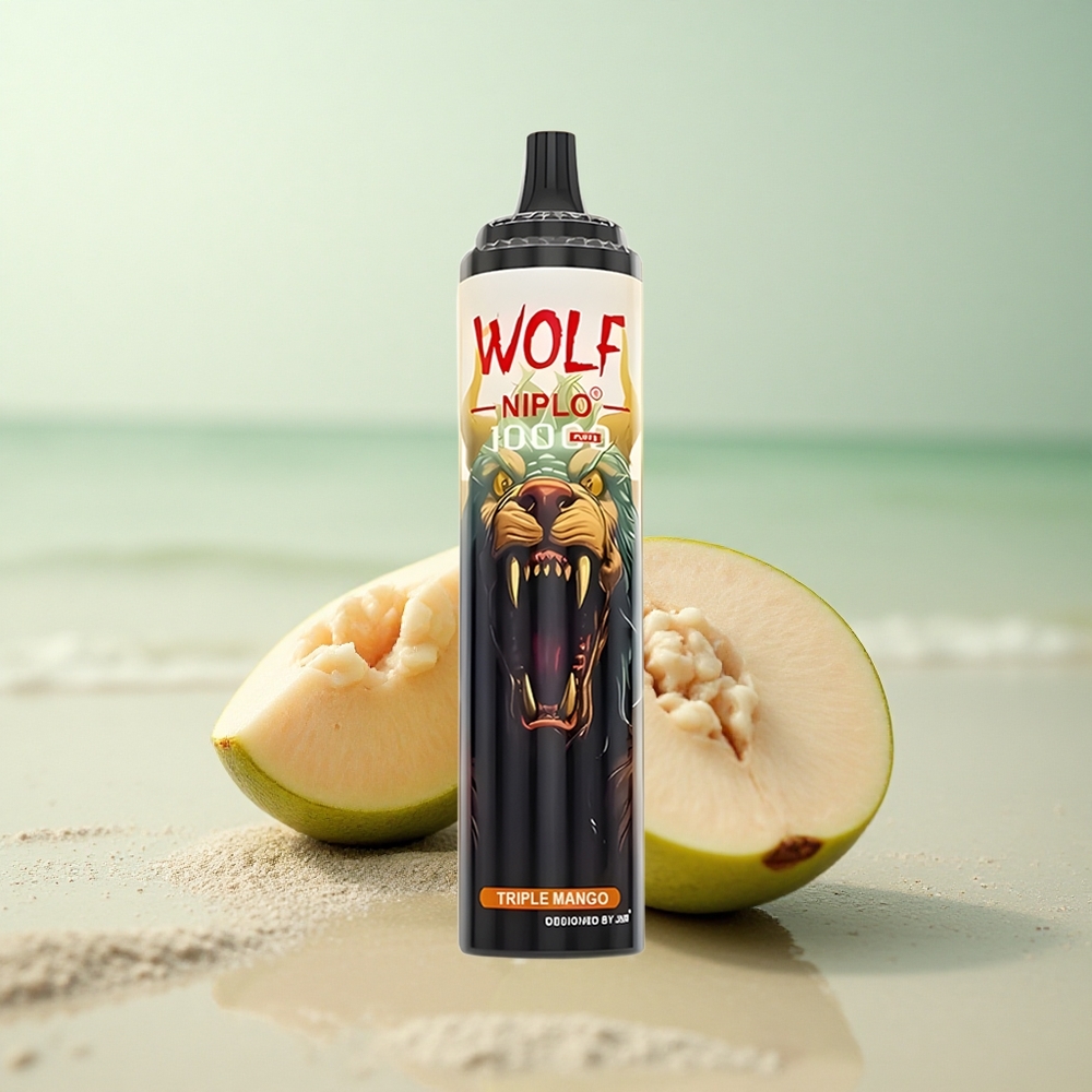 JNR Wolf Niplo 10000 Kolmoismango 20ml 650mAh Type-C