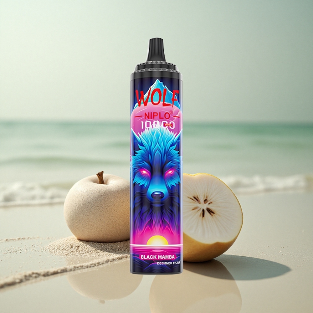JNR Wolf Niplo 10000 Musta Mamba 20ml 1.0 Ohm Type-C
