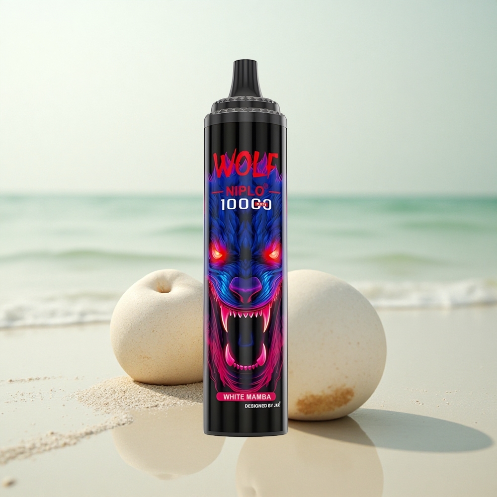 JNR Wolf Niplo 10000 Valkoinen Mamba 20ml 650mAh Type-C