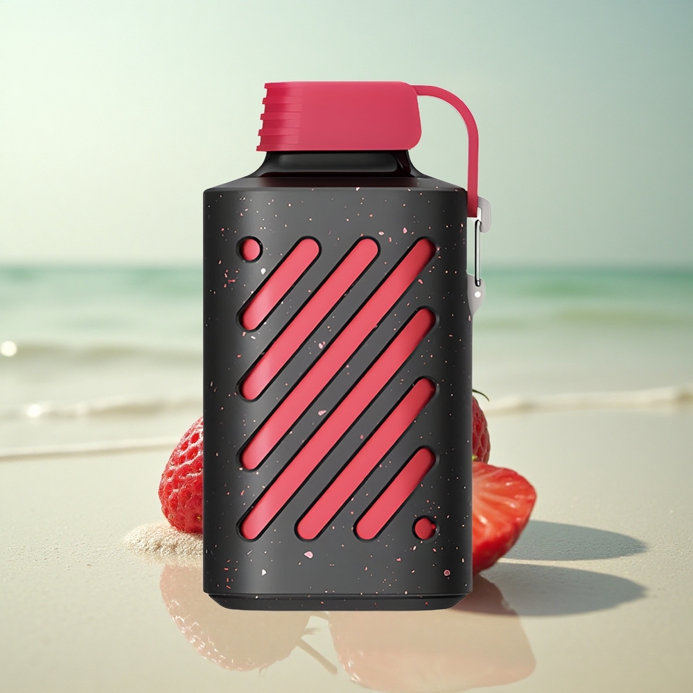 VOZOL GEAR 10000 Puffs Mansikka Vadelma Mesh Kela 20ml Neste