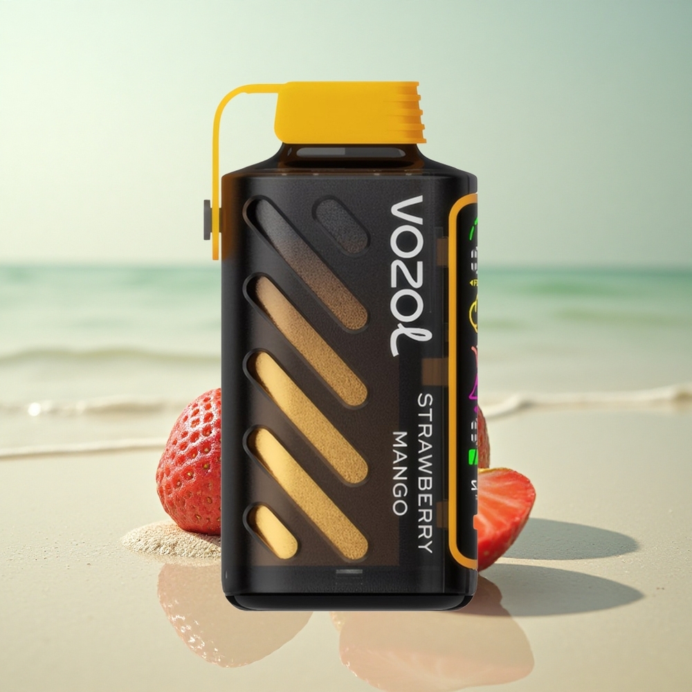 VOZOL Gear Power 20000 Puffs Mansikka-Mango Dual Mesh 20mL 50mg