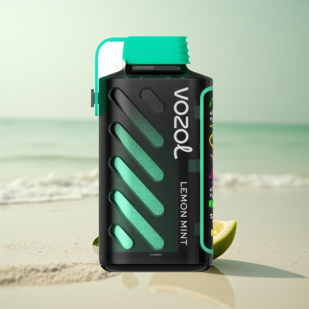 VOZOL Gear Power 20000 Puffs Sitruuna Minttu Dual Mesh - Full Screen - 20mL