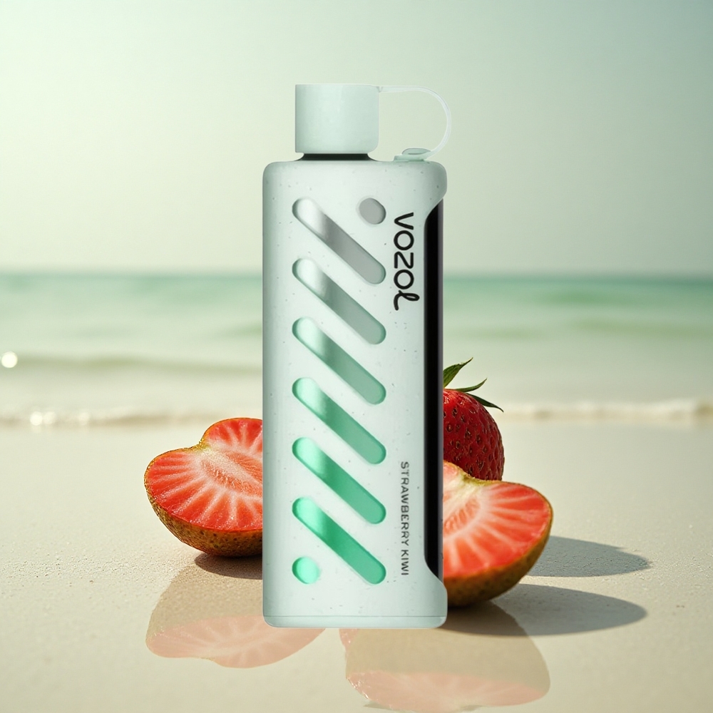 VOZOL Gear Shisha 25000 Puffs Mansikka-Kiivi Kaksoismuoto 1000mAh 5mg/ml