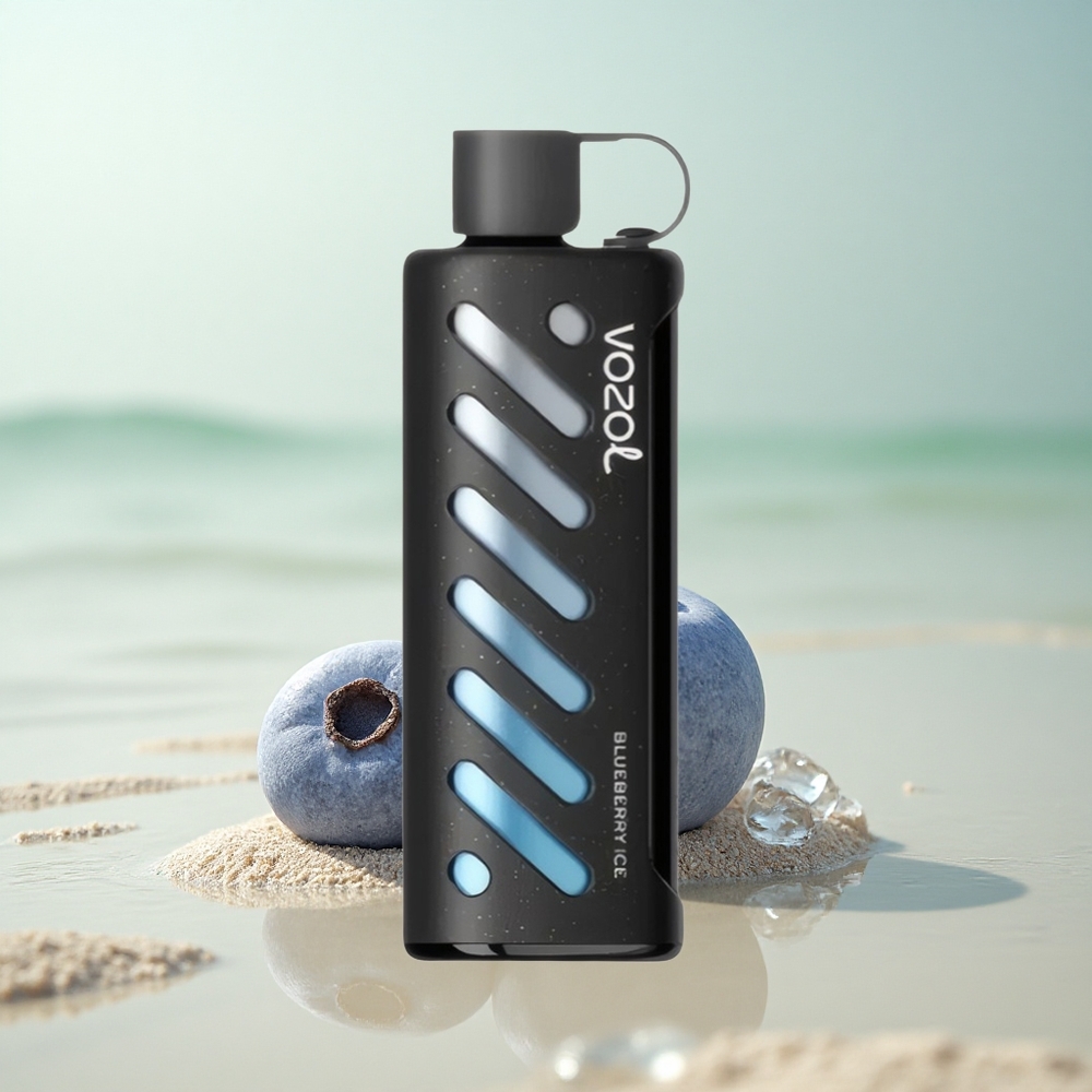 VOZOL Gear Shisha 25000 Puffs Mustikkajää Dual Mesh 5mg