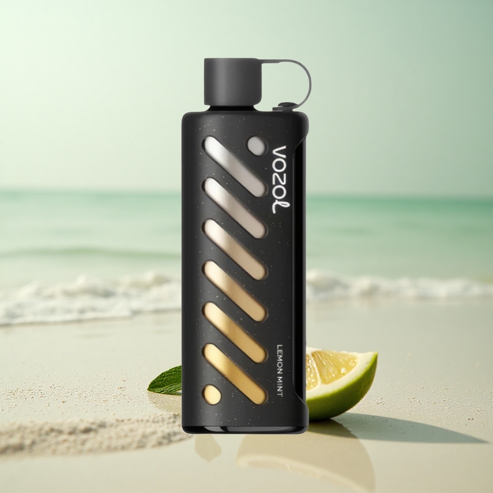 VOZOL Gear Shisha 25000 Puffs Sitruuna Minttu Kaksoismuoto 1000mAh 5mg/ml