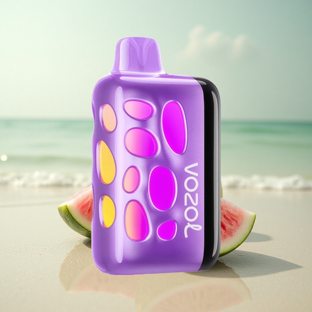 VOZOL RAVE 40000 Puffs Verenmeloni Razz Rancher 80% 20 Minuutissa 1000mAh
