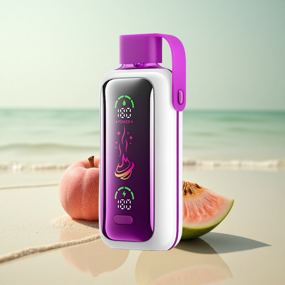 VOZOL Star 20000 Puffs Persikka Mango Vesimeloni - 650mAh Akku - 2,2 HD Peili