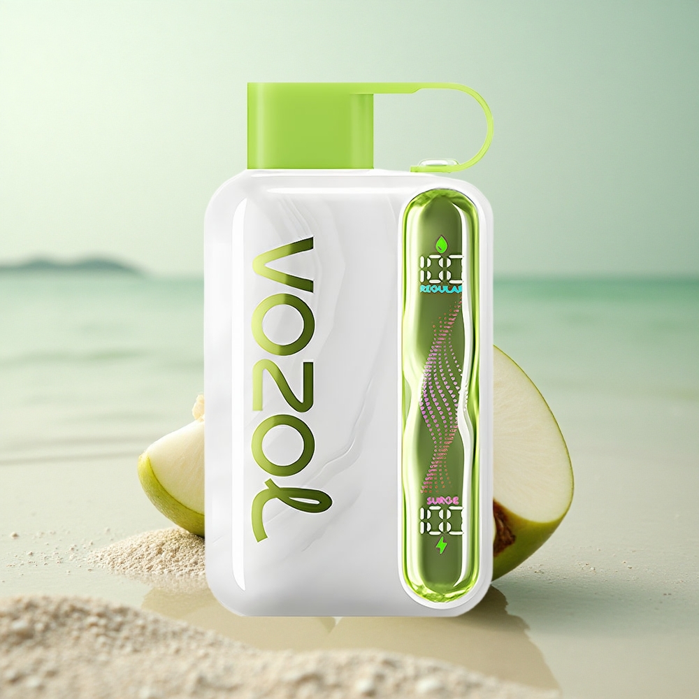 VOZOL STAR 40000 Puffs Kirpeä Omenajää 1000mAh Type-C 20/50mg/ml