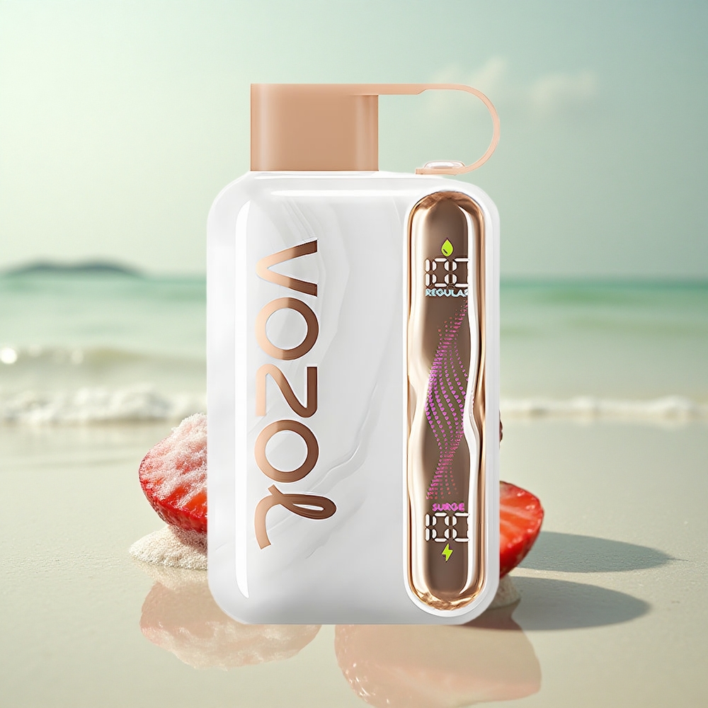 VOZOL STAR 40000 Puffs Mansikkajää 1000mAh Type-C 20/50mg/ml
