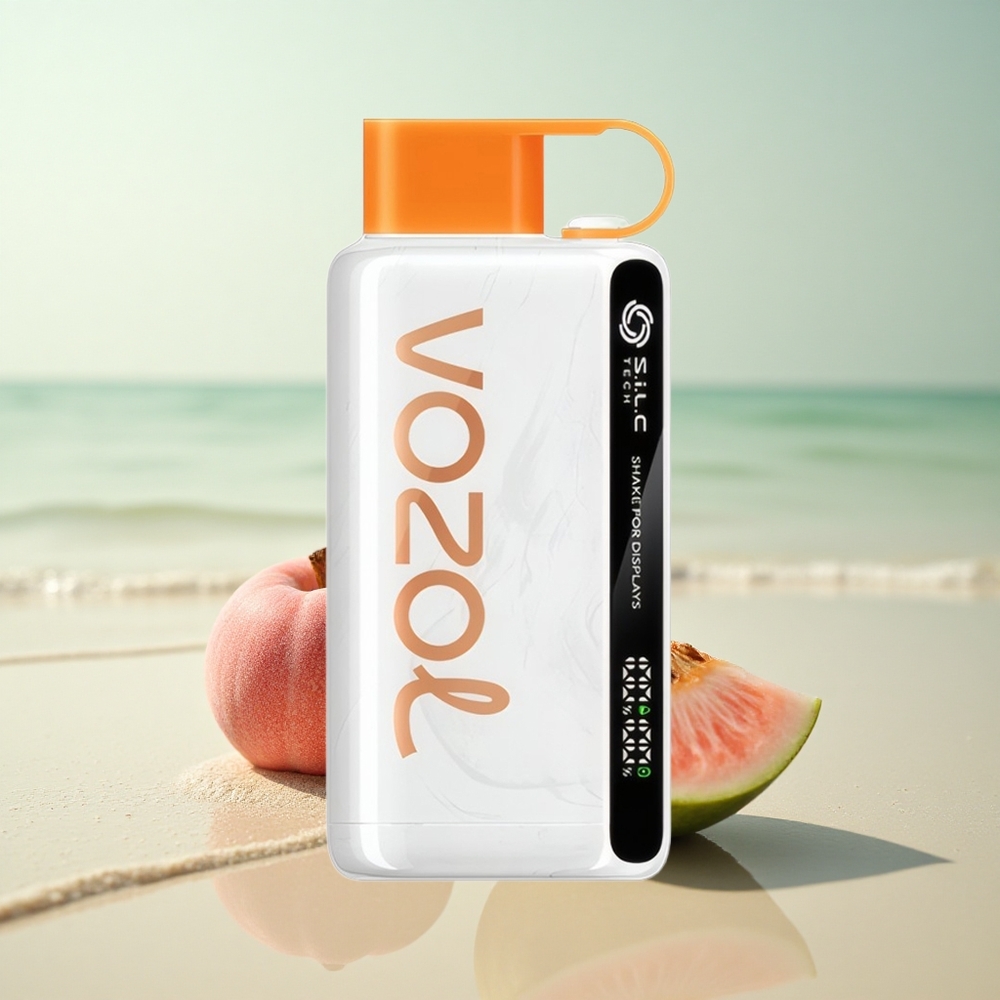 VOZOL STAR 9000/12000 Puffs Persikka Mango Vesimeloni 650mAh Kierrätetty Muovi