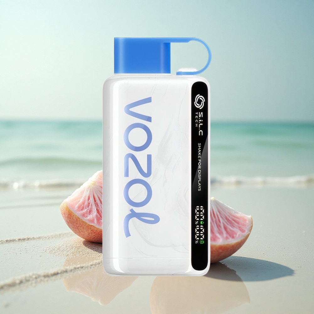 VOZOL STAR 9000/12000 Puffs Sininen Vadelma-Jää 650mAh Kierrätetty Muovi Nopea Lataus