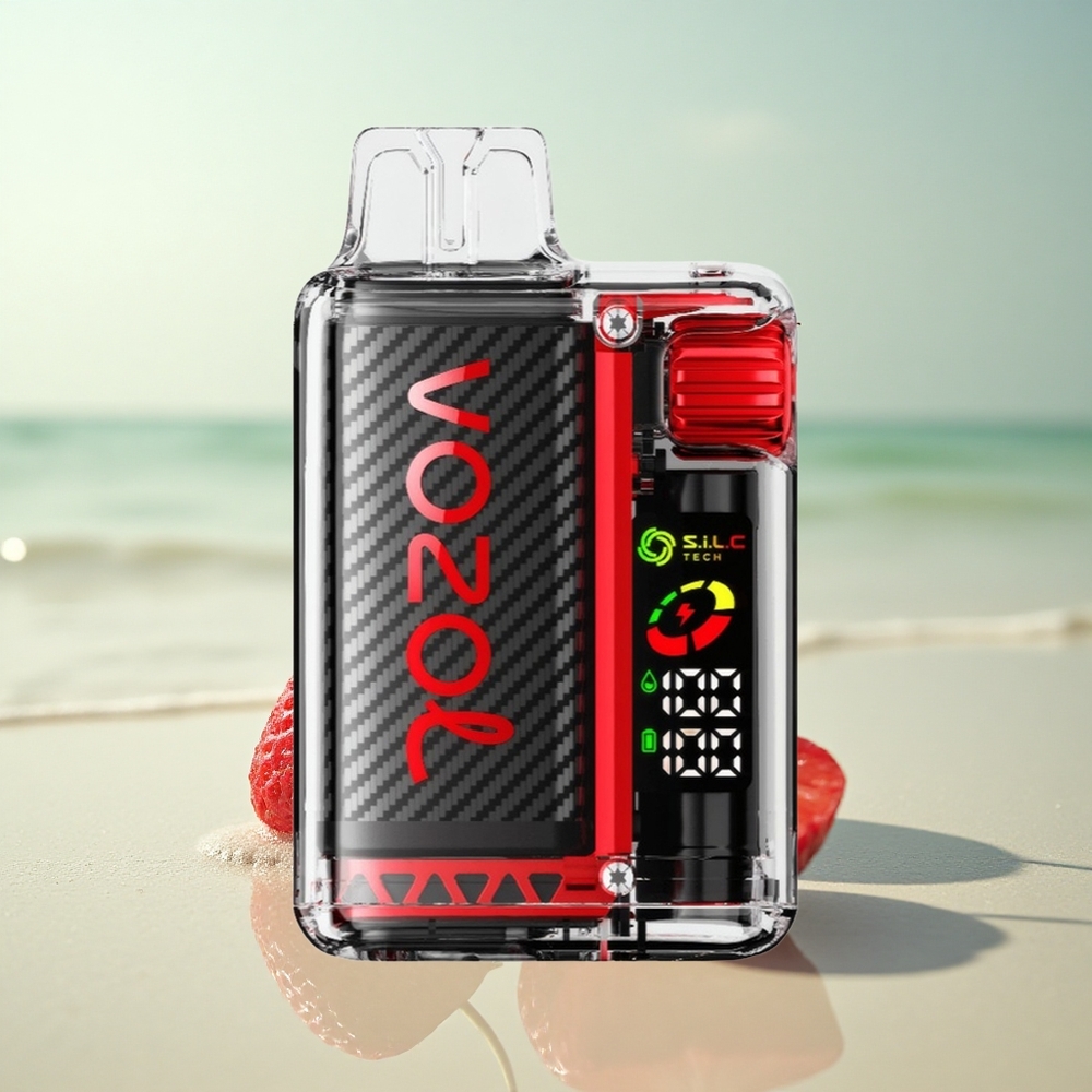 VOZOL Vista 20000 Puffs Mansikka Vadelma Kirsikka 650mAh OLED MCU