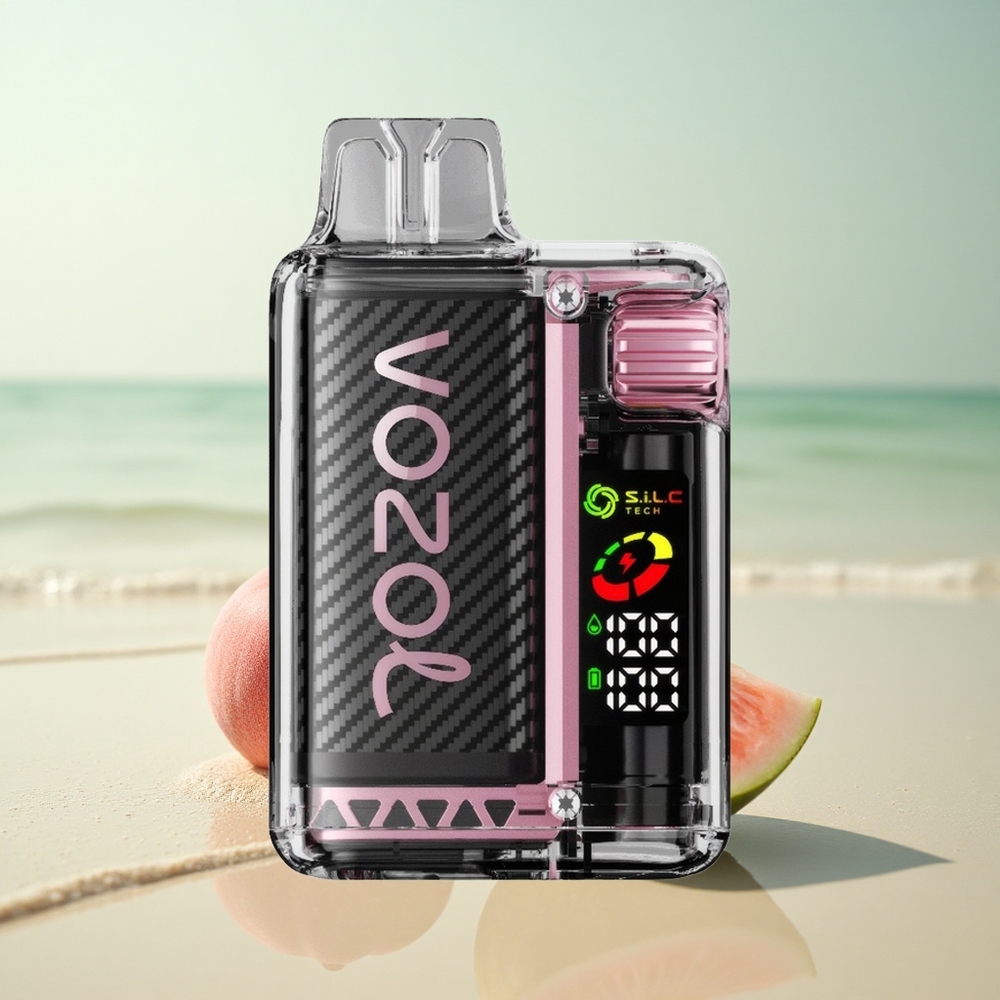 VOZOL Vista 20000 Puffs Persikka Mango Vesimeloni OLED Näyttö 650mAh