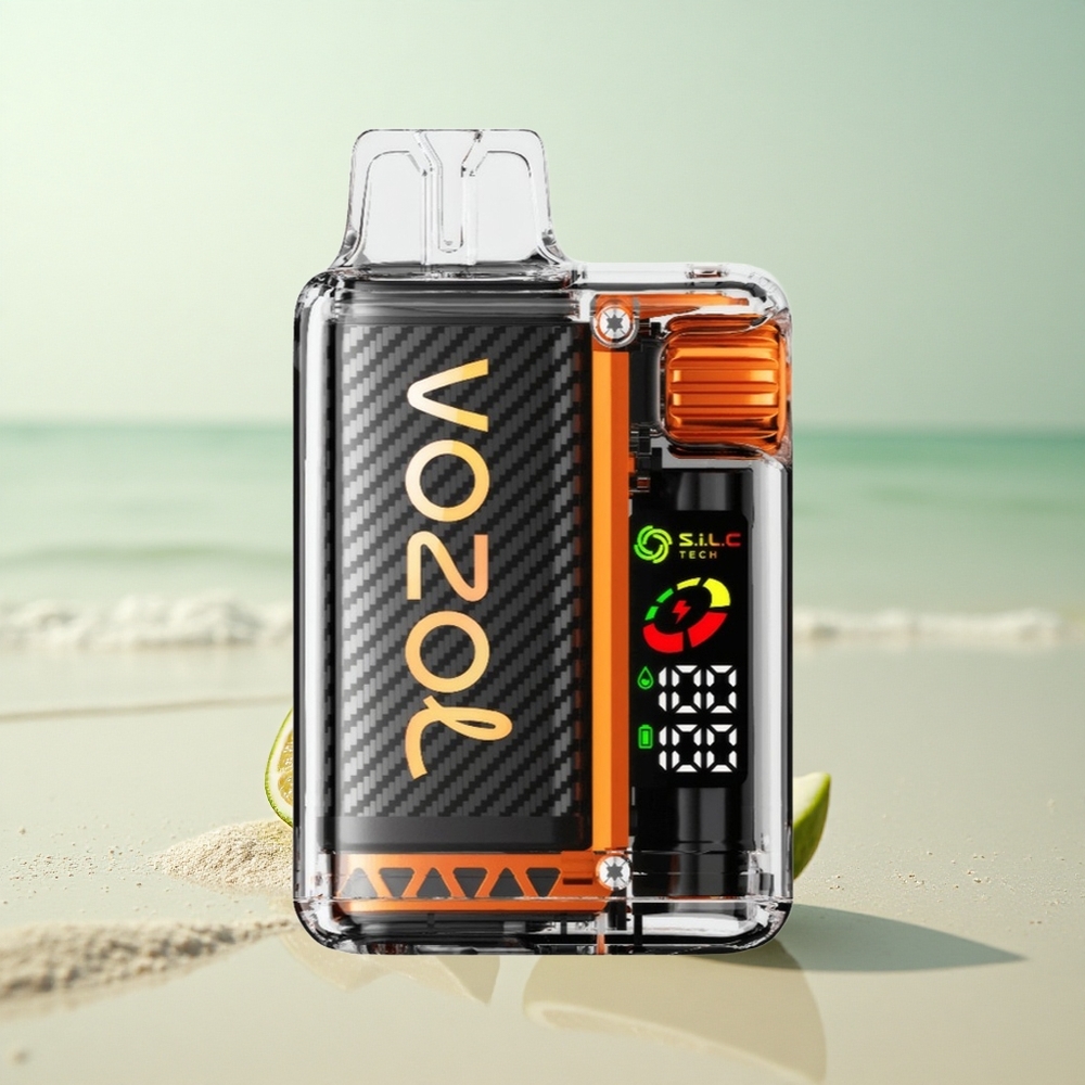 VOZOL Vista 20000 Puffs Sitruuna-Lime 650mAh OLED Uudelleenladattava