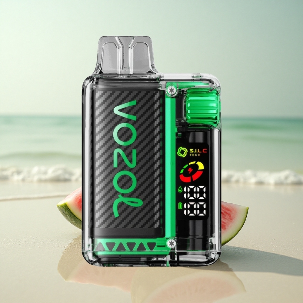 VOZOL Vista 20000 Puffs Vesimeloni Räkäpurukka OLED Näyttö 650mAh Akku