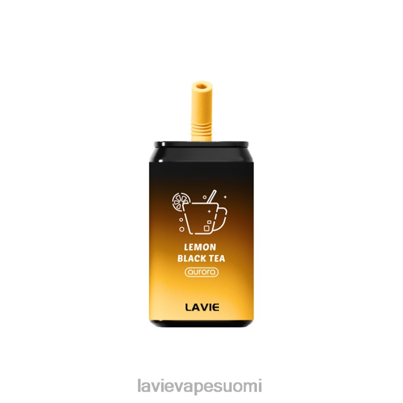 LAVIE Disposable Vape - LAVIE Aurora 11 000 suihketta sitruuna musta tee D48VB150